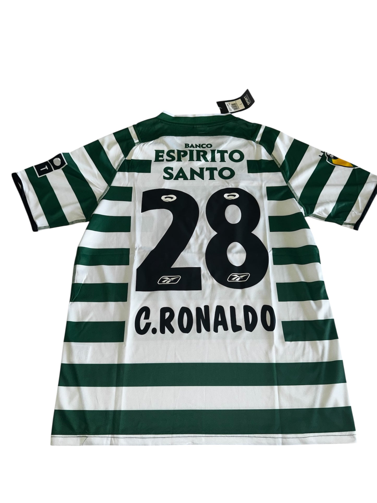 Sporting Lissabon Retro Trikot Ronaldo 28
