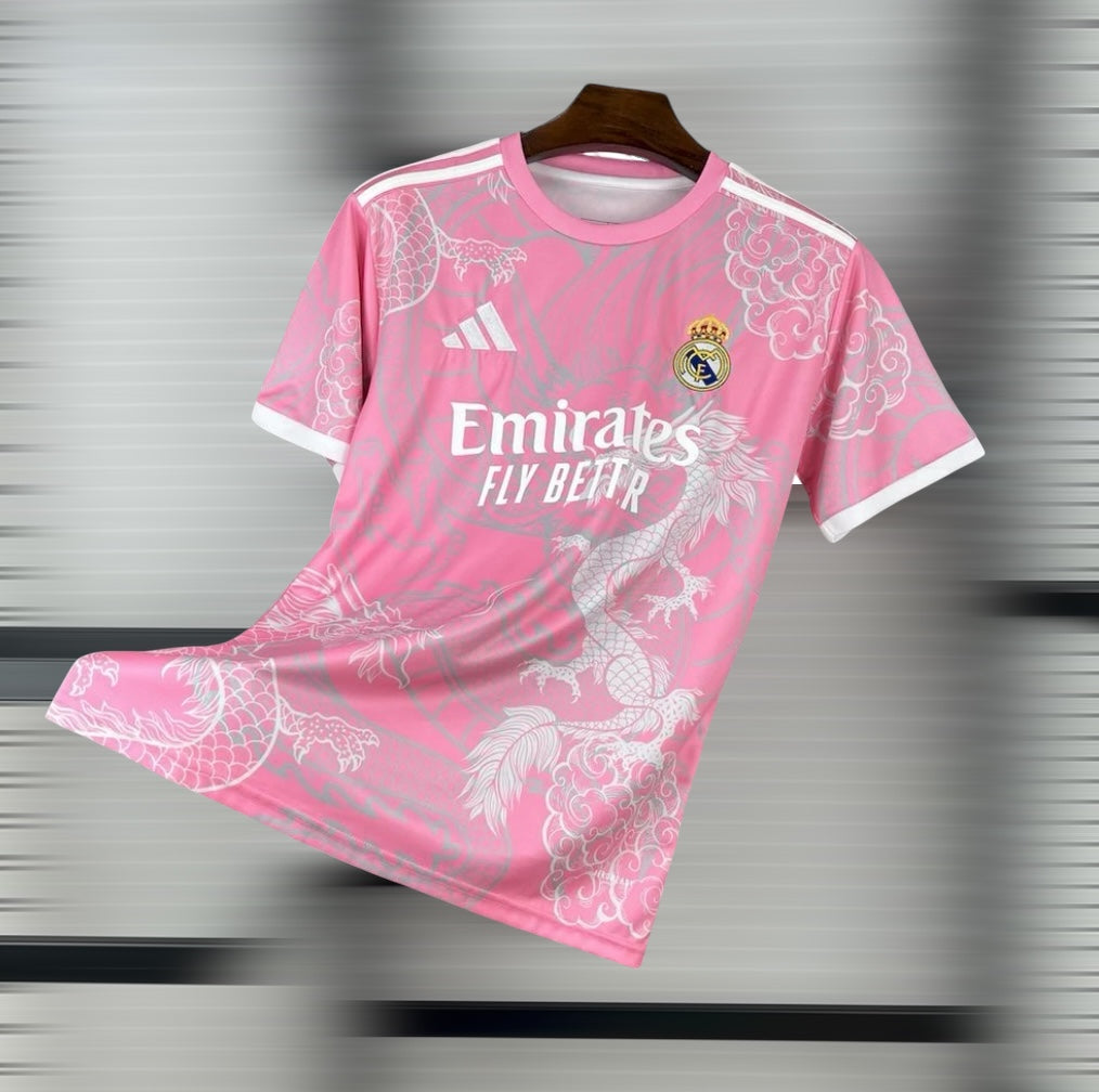 Real Madrid Pink Dragon Trikot