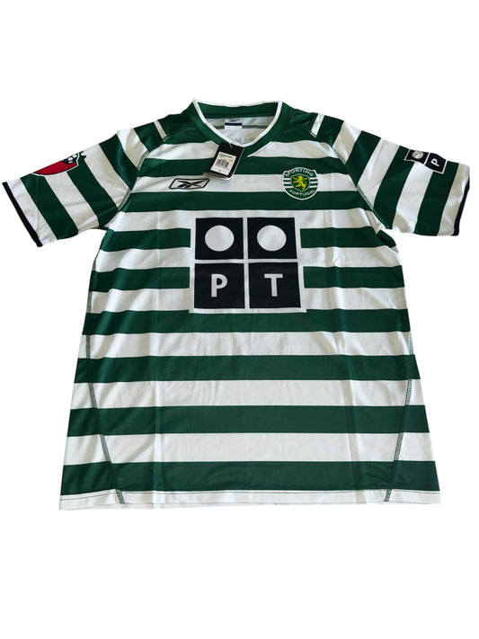 Sporting Lissabon Retro Trikot Ronaldo 28