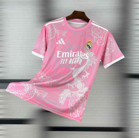 Real Madrid Pink Dragon Trikot